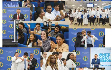 Xavier University School of Medicine - Aruba welcomes Fall 2025 Medicine, Veterinary, and Nursing cohort with Orientation & White Coat Ceremony