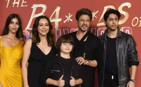 SRK, Suhana, Gauri: The Khan Family Came In Style To Support Aryan For The Ba***ds Of Bollywood