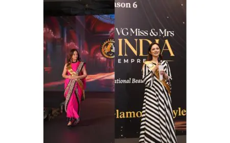 Harvinderjit Kaur Shines at VG Miss & Mrs. India Empress 2025