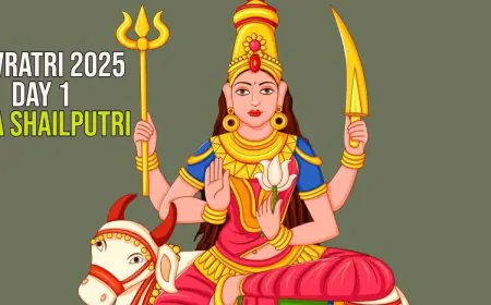 Navratri 2025 Day 1: Colour, Maa Shailputri Vrat Katha And Bhog