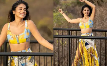 Shriya Saran Glows In Tassels And Bold Hues For Birthday Celebration