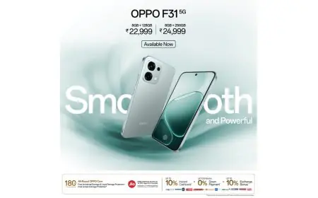 Celebrate the Festive Season with the All-New OPPO F31 5G – Available Nationwide from September 27 at INR 22,999