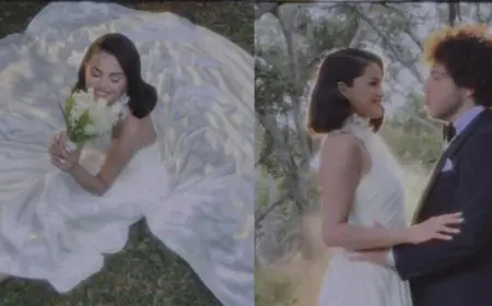 Selena Gomez Weds Benny Blanco In A Timeless Custom Ralph Lauren Gown