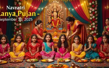 Navratri Kanya Pujan 2025 Date And Time: How To Perform Kumari Puja