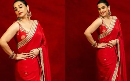 Vidya Balan-Approved Saree Blouse Designs To Celebrate The Festive Season