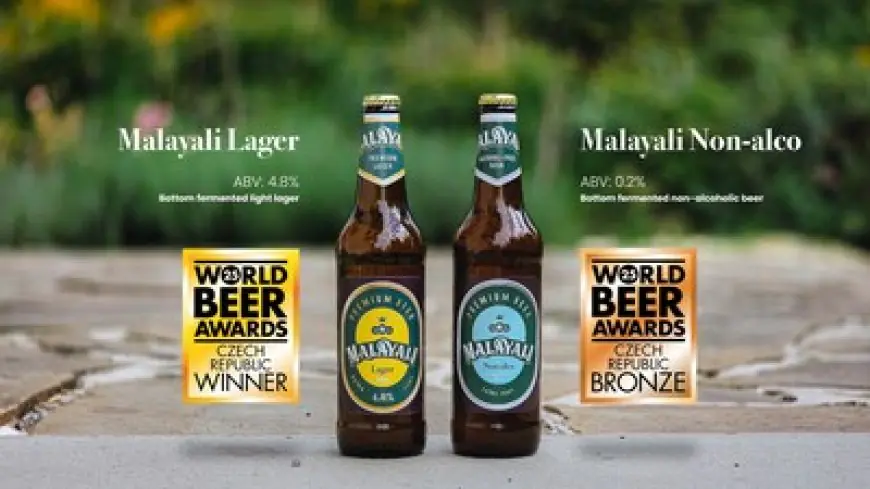 Poland-based MALAYALI Beer brews success with Gold and Bronze at the prestigious World Beer Awards 2025, in its debut year