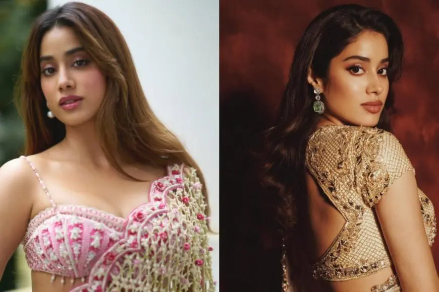 Janhvi Kapoor Inspired Saree Blouse Designs
