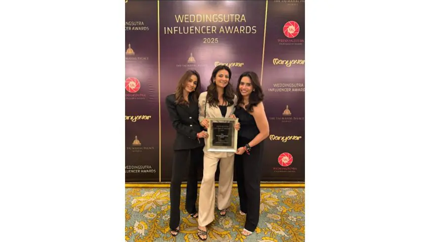 Three Entertainment Wins Gold for Best Wedding Celebration Design at Prestigious WeddingSutra Awards