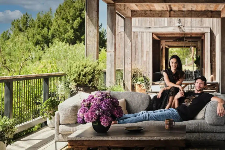 Inside Ashton Kutcher And Mila Kunis’s Sustainable Los Angeles Farmhouse