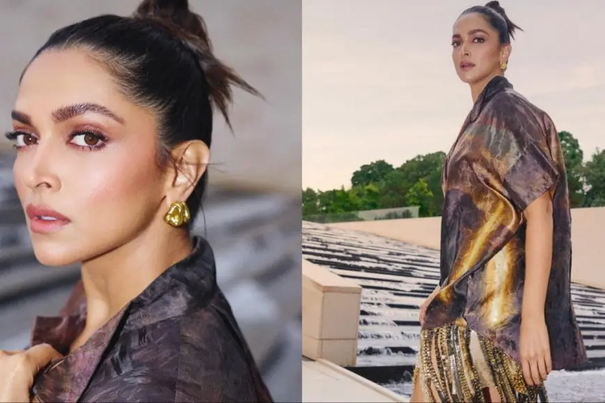 Deepika Padukone Serves High-Impact Style In Fringe Skirt At Louis Vuitton Jury Debut
