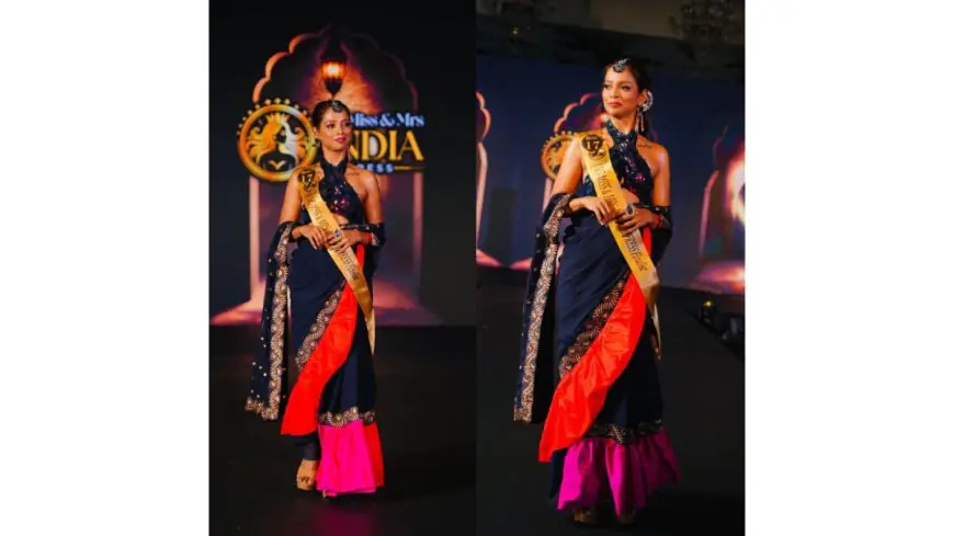 Pallavi Jaiswal Shines as 2nd Runner-up at VG Mrs. India – A Homemaker Turned Inspiration
