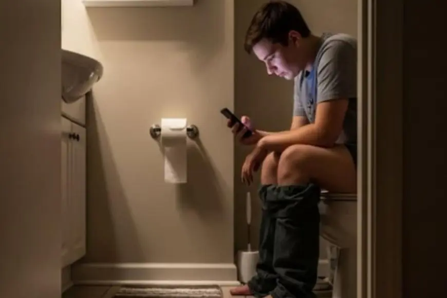 Scrolling On Your Phone In The Toilet? You Could Be Inviting This Painful Disease