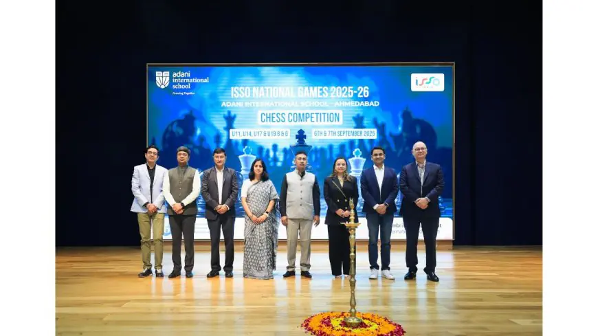 ISSO Nationals 2025-26 Begin with Chess at Adani International School, Ahmedabad.