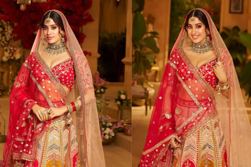 Janhvi Kapoor’s Bridal Glam Just Made Every Wedding Pinterest Board Jealous!