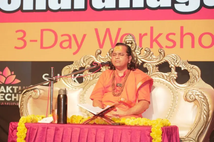 Acharya Vasudev Ji’s Shiva Tattva Katha & Dev Foundation’s Sharanagathi Program Illuminate Bengaluru on Auspicious Pournami