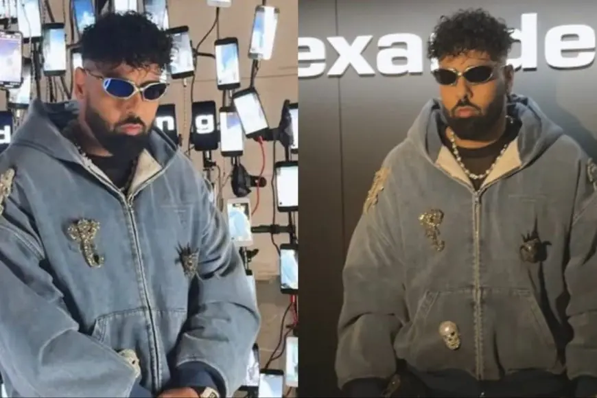 Badshah Makes Denim Luxe At NYFW 2025 With Brooches And Futuristic Accessories