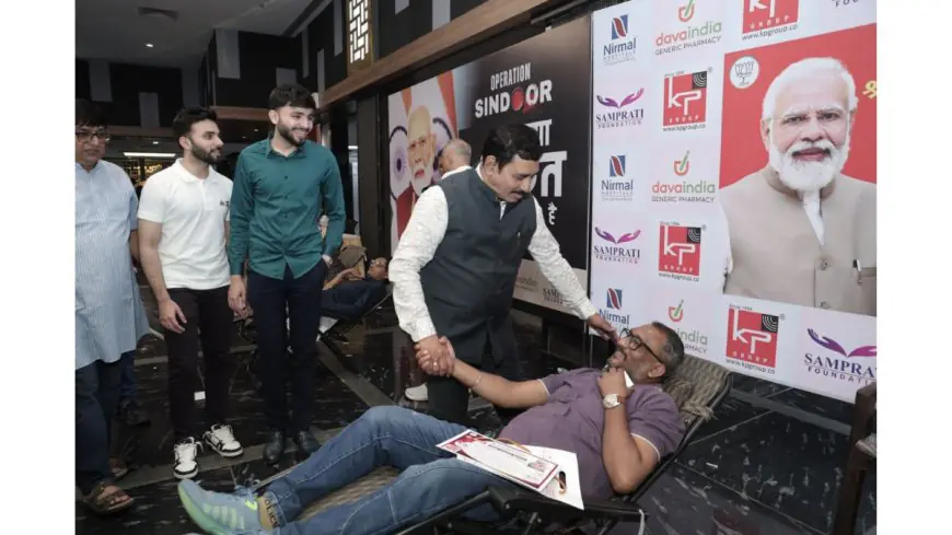 Samprati Foundation Celebrates PM Modi’s 75th Birthday with Samprati Sevayagna, Led by Chairman Mr. Nirav Shah