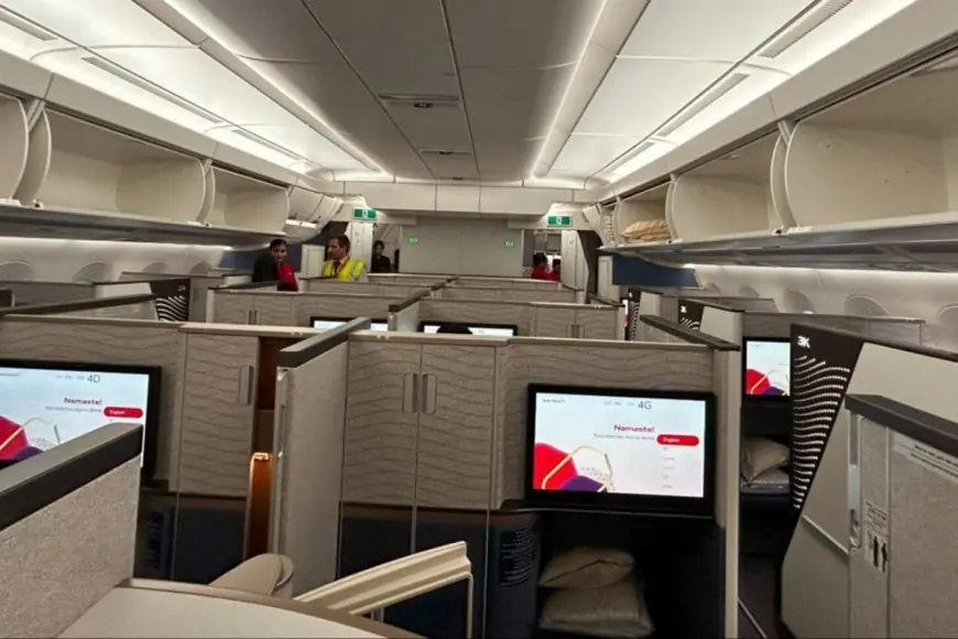 Travel Like A Maharaja: Aboard Air India’s A350 From Delhi To London