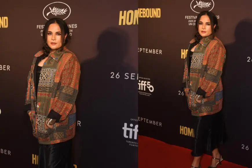 Richa Chadha Turns Heads In Boho-Chic Glam At Homebound Premiere