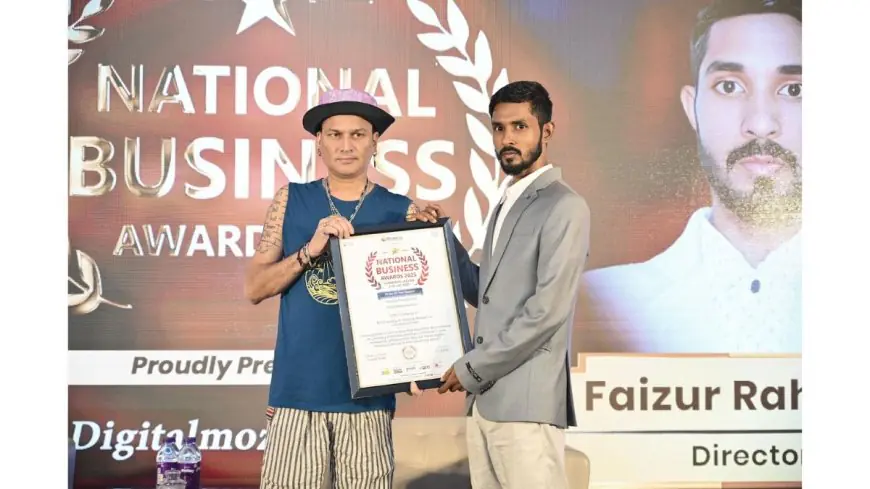 Faizur Rahman Honored with Best Coaching & Training Institute In Guwahati (Assam)