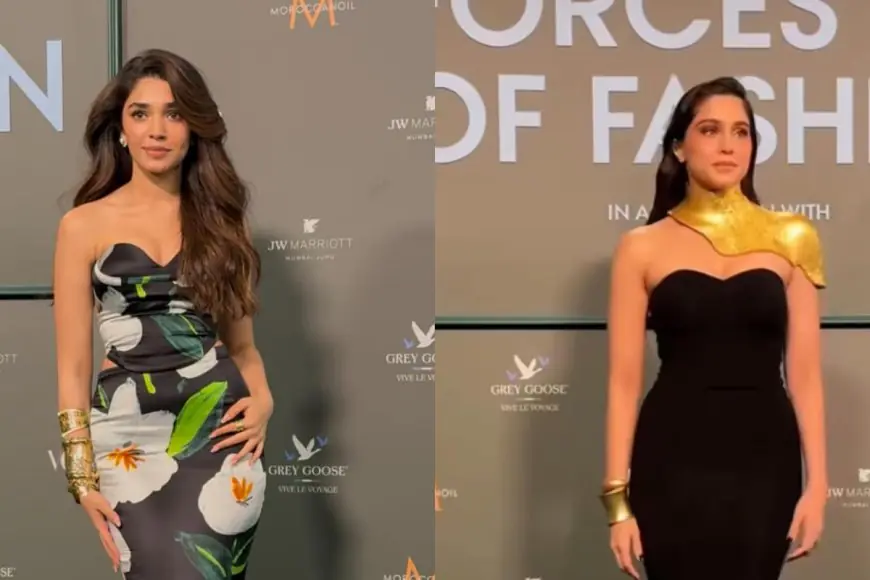 Krithi Shetty’s Romantic Elegance Meets Sharvari’s Modern Glamour At A Recent Event