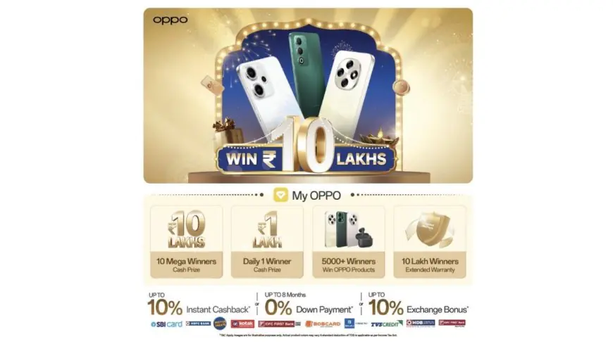 OPPO Launches the Reno14 5G Diwali Edition, Featuring Industry-First Heat-Sensitive Colour-Changing Technology for India