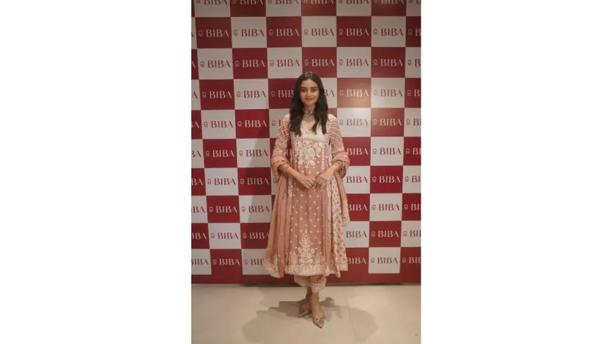 BIBA Unveils its Festive Collection with Janki Bodiwala at Nexus Ahmedabad One Mall