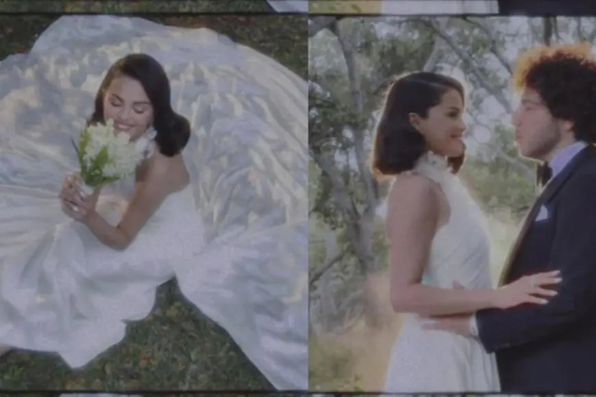 Selena Gomez Weds Benny Blanco In A Timeless Custom Ralph Lauren Gown