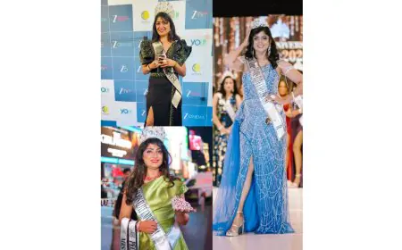 Shilpa Jadhav-Ghule winning multiple prestigious titles at the Mrs Universe USA pageant 2026 and USA World Pageants
