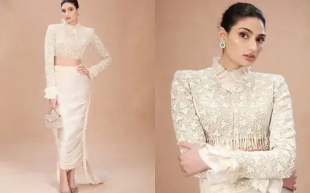 Athiya Shetty’s Minimal Yet Magical Look At Bvlgari’s Serpenti Infinito Exhibition