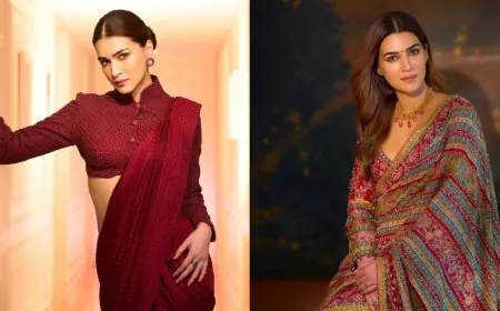 Cocktail 2 Star Kriti Sanon Inspired Saree Blouse Designs To Elevate Your Festive Style