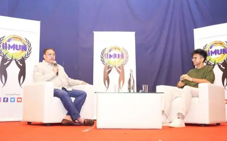 Mumbai BJP President and MLA Ameet Satam makes the announcement during interaction with first-time voters