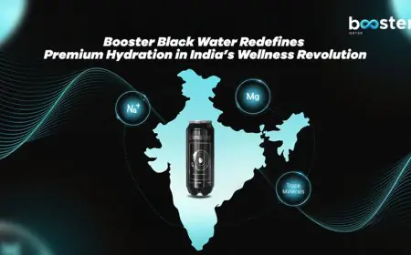 Booster Black Water Redefines Premium Hydration in India’s Wellness Revolution