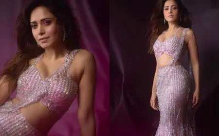 Diwali 2025: Nushrratt Bharuccha Steals The Show In A Shimmering Pink Lehenga