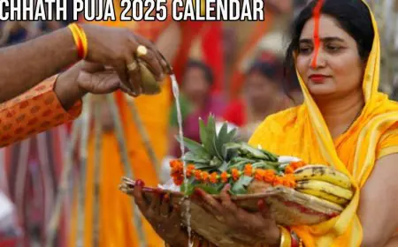 Chhath Puja 2025 Calendar: When Is Chhath Puja? Sunset And Sunrise Timings?