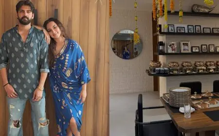 Inside Sonakshi Sinha And Zaheer Iqbal's Modern Mumbai Home By The Sea