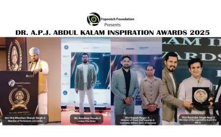 Topnotch Foundation Acknowledged and Felicitated the Winners of the DR. A.P.J. ABDUL KALAM INSPIRATION AWARDS 2025