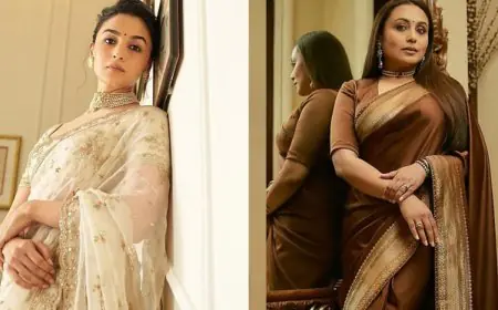 Alia Bhatt To Keerthy Suresh And Rani Mukerji: National Award Winners Who Chose Timeless Sarees