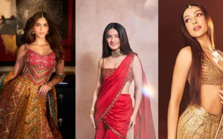 Suhana Khan, Pratibha Ranta And Sahher Bambba: Gen-Z Stars Who Lit Up Diwali 2025