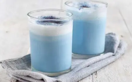 The World's Thickest Milk Is Blue In Colour, 1 Litre Makes Babies Gain 100kg