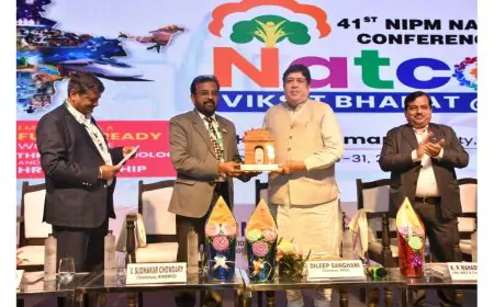 NIPM Hosts 41st Annual National Conference – NATCON 2025 on “Viksit Bharat@2047”