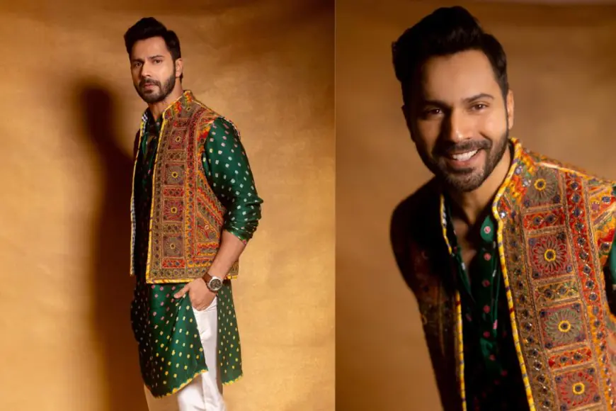Take Festive Season Style Inspo From Varun Dhawan’s Luxe Look In Mayyur Girotra