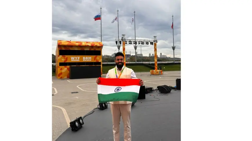 Kunal Sharma Puts Indian Youth at the Heart of Global Dialogue at World Youth Festival in Russia