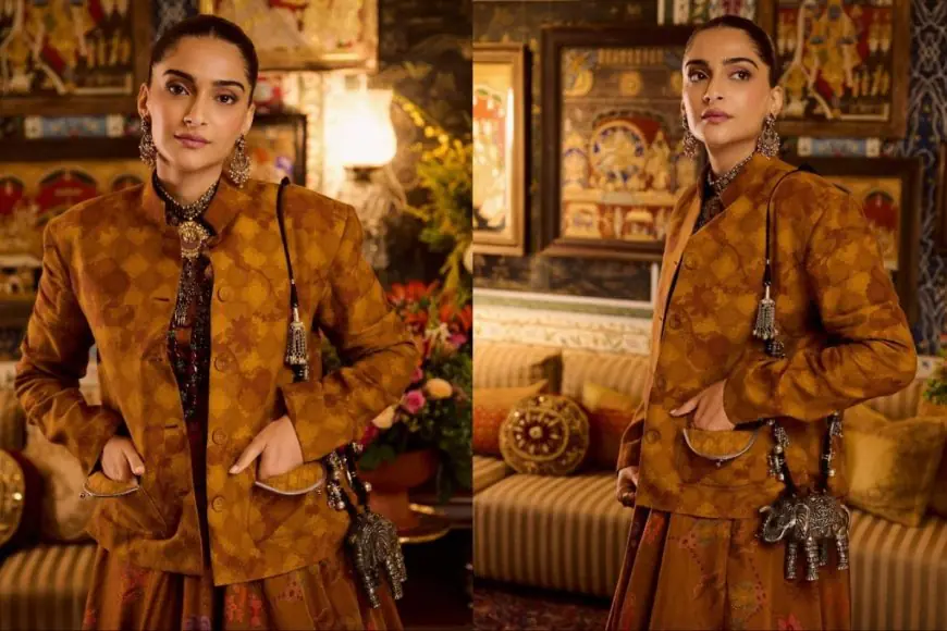 Sonam Kapoor, Carrying Elephant Pouch With Traditional Outfit, Is Setting Trends