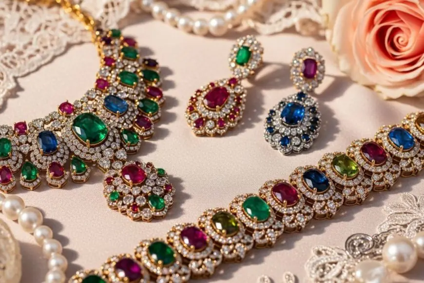 Bridal Jewellery Gets A Colourful Makeover This Season With Vibrant Gemstones