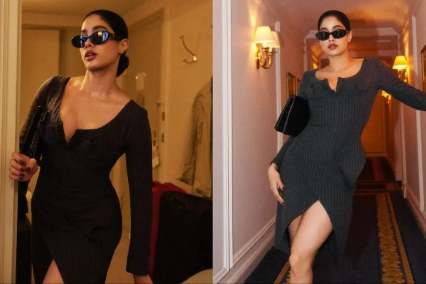 Janhvi Kapoor Brings A 1986 John Galliano Classic Dress Back To Life In Paris