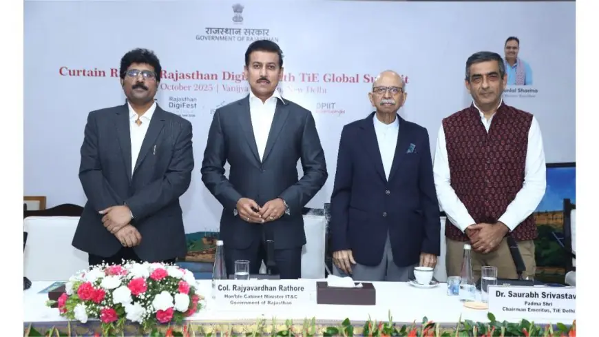 Jaipur to host Rajasthan DigiFest in association with TiE Global Summit, spotlighting sustainable innovation in the AI age