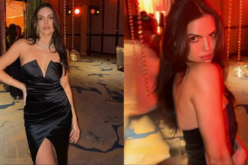Natasa Stankovic’s Bold Black Gown Paired With Diamonds Is The Definition Of Glam