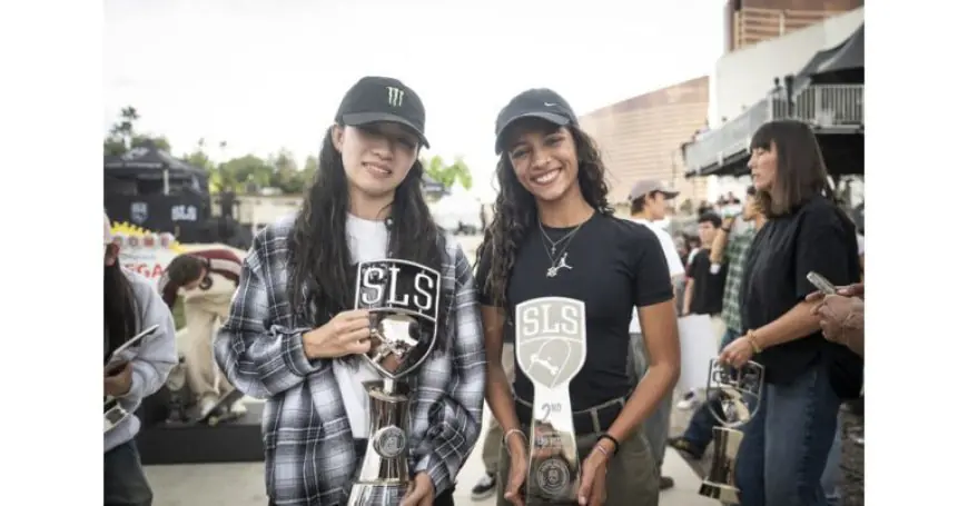 Monster Energy’s Liz Akama Takes First Place in Women’s Street Skateboarding at 2025 SLS Las Vegas Takeover Competition