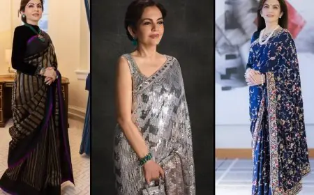 Wrapped In Tradition: Nita Ambani’s Timeless Saree Style